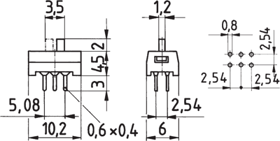 9078.0201 Marquardt Slide Switches and Coding Switches Image 2