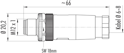 99 0689 32 04 binder Sensor-Actuator Connectors Image 2