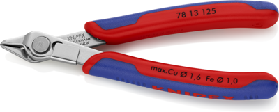 78 13 125 Knipex Side Cutters, Tip Cutters