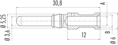 61 1285 139 binder Crimp Contacts Image 2