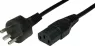 DK/3EL-H05VVF3G100-C13/2,50M SW9005 FELLER Power Cords