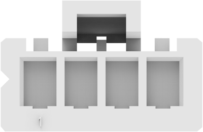 1744417-4 TE Connectivity PCB Connection Systems Image 4