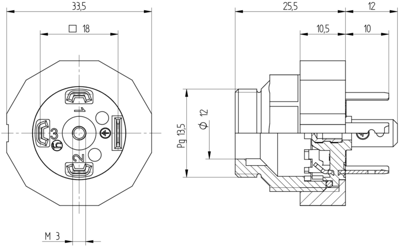 931298003 Hirschmann Automation and Control DIN Valve Connectors Image 2