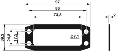 1414670 Phoenix Contact Accessories for Industrial Connectors Image 2