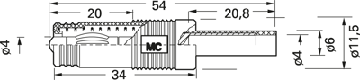 24.0116-22 Stäubli Electrical Connectors T&M Adapters Image 2