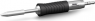 Soldering tip, Chisel shaped, Ø 5.5 mm, (T x L x W) 0.6 x 28 x 2.2 mm, RTU 022 S MS