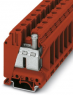 Through terminal block, screw connection, 0.75-50 mm², 1 pole, 125 A, 8 kV, red, 3048328