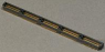 Pin header, 200 pole, pitch 0.8 mm, straight, black, 1658013-5