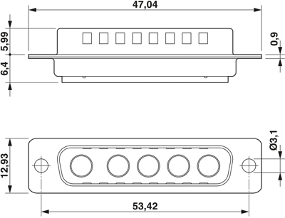 1689970 Phoenix Contact D-Sub Connectors Image 2