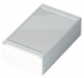 ABS enclosure, (L x W x H) 200 x 120 x 60 mm, light gray (RAL 7035), IP66, D2012201