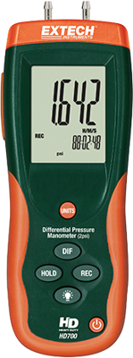 HD700-NIST Extech Anemometers, Gas and Pressure Measuring Instruments