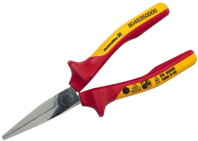 9046350000 Weidmüller Flat Nose Pliers, Snipe Nose Pliers, Round Nose Pliers, Needle Nose Pliers