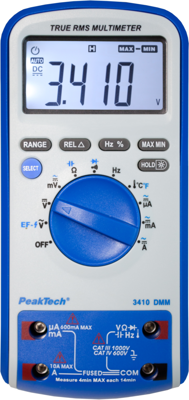 P 3410 PeakTech Multimeters Image 1