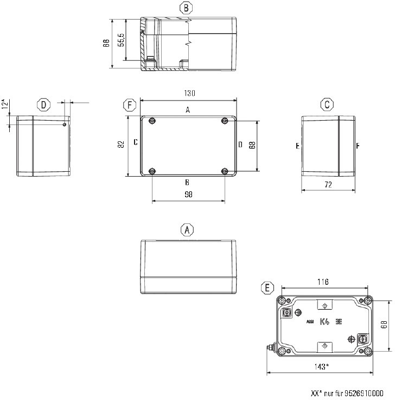 9529190000 Weidmüller General Purpose Enclosures Image 2