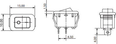 RK8S1D8DAA GREATECS Rocker Switches Image 2