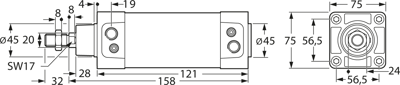 21.41A.0025 Kendrion Kuhnke Cylinders