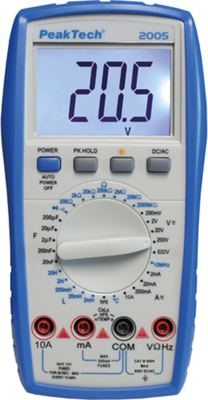 P 2005 PeakTech Multimeters