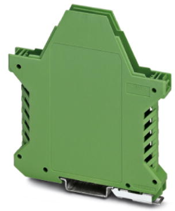 Plastic housing lower part, (L x W x H) 107.3 x 12.6 x 99 mm, green, IP20, 2906791