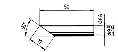 0832LDLF/SB Ersa Soldering tips, desoldering tips and hot air nozzles Image 2