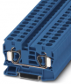 Through terminal block, spring balancer connection, 0.2-16 mm², 2 pole, 57 A, 8 kV, blue, 3036123