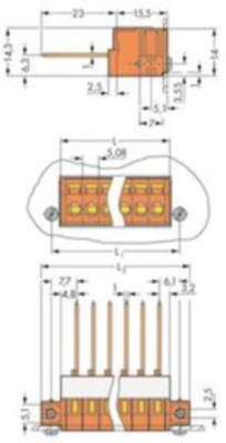 731-169/048-000 WAGO PCB Connection Systems Image 2