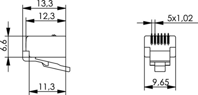 100023026 Telegärtner Modular Connectors Image 2