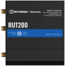 LTE router (RJ45, WiFi antenna, mobile antenna), RUT200
