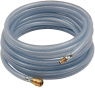 PVC fabric hose set, quick-connect cpl., hose ø 15x9, 5 m