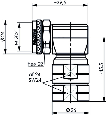 100025190 Telegärtner Coaxial Connectors Image 2