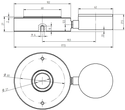 PCE-HFG 25K PCE Instruments Tension, Pressure and Force Testers Image 3