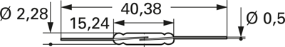 MDCG-4-12-23 Littelfuse Proximity Switches, Reed switches Image 2