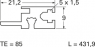 Component bus module rail