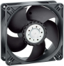 DC axial fan, 12 V, 119 x 119 x 38 mm, 240 m³/h, 50 dB, ball bearing, ebm-papst, 4412 H