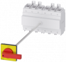 Emergency stop load-break switch, Rotary actuator, 6 pole, 250 A, 690 V, (W x H x D) 112 x 169 x 94 mm, front mounting, 3LD2418-3VK13