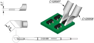 C120008 JBC Soldering tips, desoldering tips and hot air nozzles