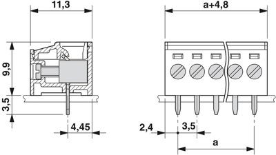 1868209 Phoenix Contact PCB Terminal Blocks Image 2