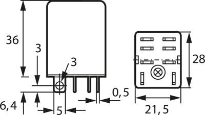 LY2-24VDC Omron Industrial Relays Image 2