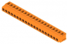 PCB terminal, 20 pole, pitch 5.08 mm, AWG 24-14, 15 A, screw connection, orange, 9995130000