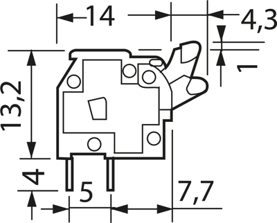 255-601 WAGO PCB Terminal Blocks Image 2