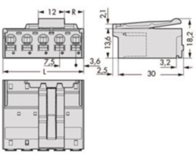 2092-3525/002-000 WAGO Connecting Blocks Image 2