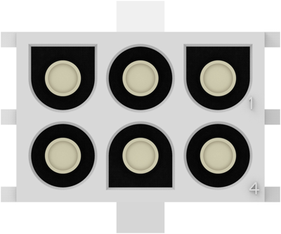 350834-4 AMP PCB Connection Systems Image 5