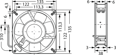 5114 N ebm-papst Axial Fans Image 2