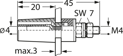 23.3050-21 Stäubli Electrical Connectors Laboratory Connectors Image 2