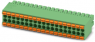 Socket header, 19 pole, pitch 3.5 mm, straight, green, 1790276