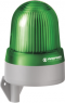 Permanent/blinking light, Ø 134 mm, 108 dB, green, 115-230 VAC, 433 200 60