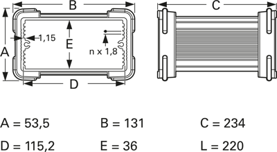 10035311 Fischer Elektronik General Purpose Enclosures