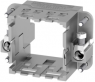 Mounting frame, size B6, zinc die casting, screw locking, 1428920000