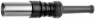 4/13 plug 50 Ω, 0.45/1.4, solder/crimp connection, straight, 100024383