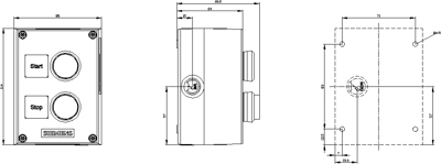 3SU1802-0AP00-2AB1 Siemens Control Devices in Housings Image 2