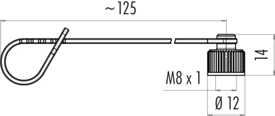 08 2840 000 000 binder Accessories for Industrial Connectors Image 2